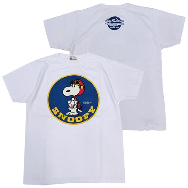buzz rickson PEANUTS AIR FORCE Tシャツ　　M　白 buzz ricksons PEANUTS AIR FORCE Tシャツ M 白｜Yahoo!フリマ