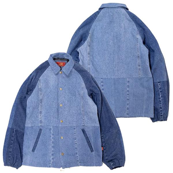 【本日掲載終了】ink リメイクデニムコーチジャケット Lサイズ ink リメイク デニム コーチ ジャケット L 日本製 インク