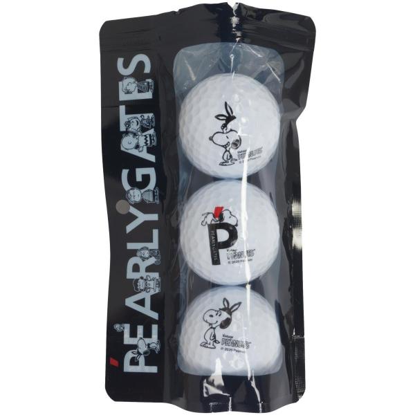 パーリーゲイツ PEARLY GATES SNOOPY ボール 3個セット