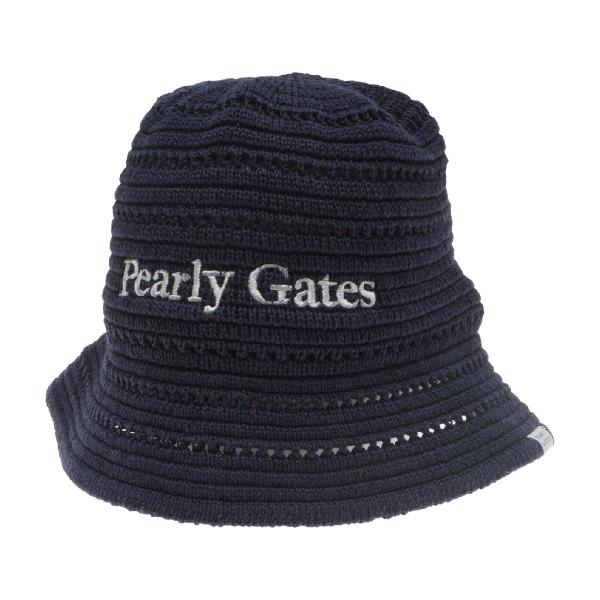 PEARLY GATES ☆美品☆ サマーニットハット PEARLY GATES（パーリーゲイツ） サマーニットハット : PEARLY GATES