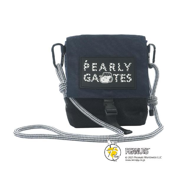 パーリーゲイツ　PEARLY GATES　SNOOPYサコッシュ型　カートポーチ PEARLY GATES（パーリーゲイツ） PEARLY GATES SNOOPYサコッシュ型