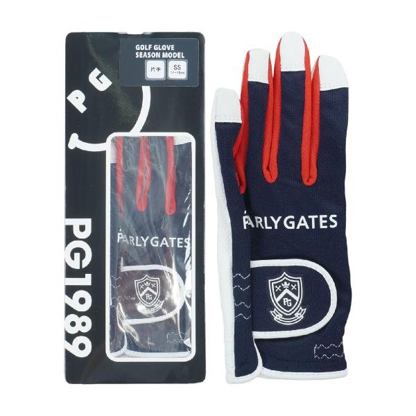 パーリーゲイツ PEARLY GATES エンブレムメッシュ グローブ