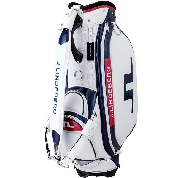 ジェイリドバッグJLINDEBERGゴルフバッグキャディバッグ 白