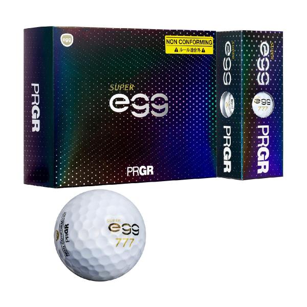 PRGR　プロギア　ゴルフボール PRGR（プロギア） egg NEW SUPER エッグ ボール 【ルール非適合
