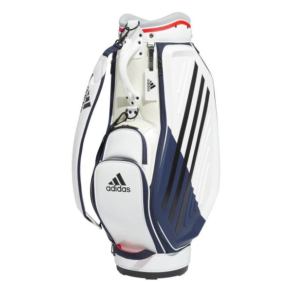 す*や様 adidas アディダスツアーモールドデザインキャディバッグ adidas（アディダス） ツアー モールドデザインキャディバッグ : GDO