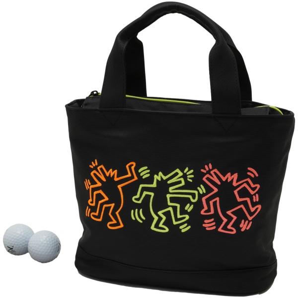 Keith Haring（キース ヘリング） ラウンドバッグ : GDOゴルフショップ