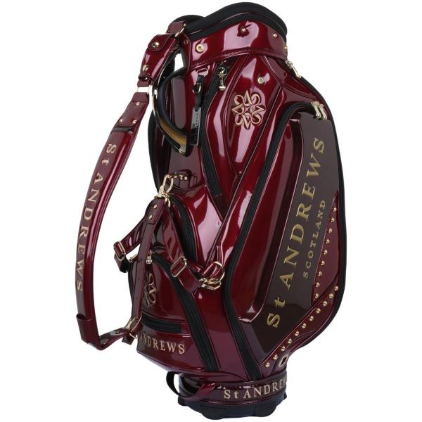 セント・アンドリュース St ANDREWS エナメルキャディバッグ : GDO