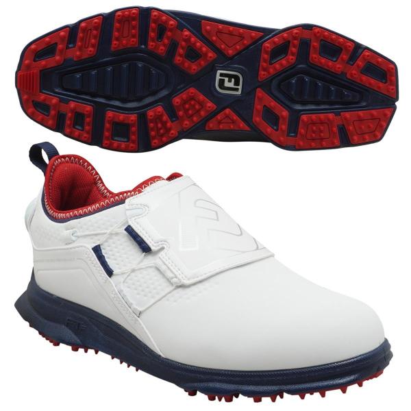 フットジョイ　ゴルフシューズ　21 スーパーライト　　ボア　メンズ　白　26.5 FootJoy（フットジョイ） Foot Joy 21 スーパーライト XP スパイクレス