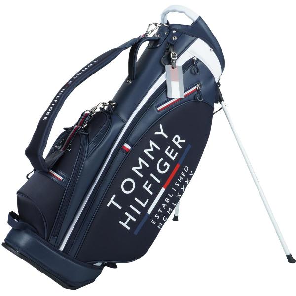 トミーヒルフィガー　ゴルフバッグ　未使用 TOMMY HILFIGER トミー ヒルフィガー ゴルフ GOLF GDO限定 TOMMY
