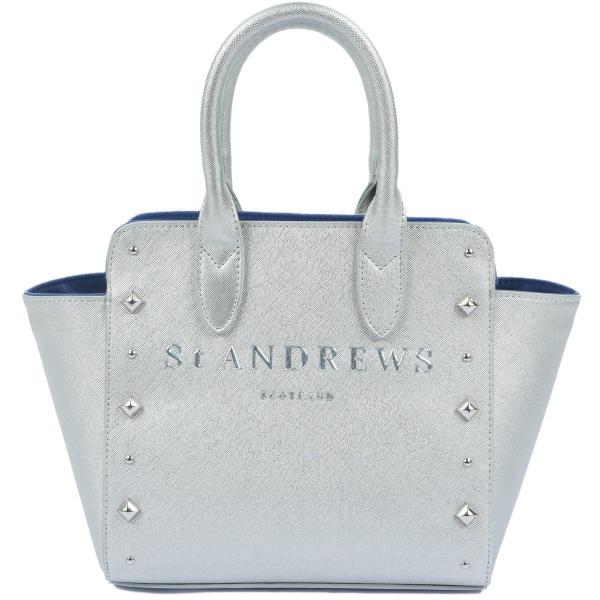 【新品未使用】St ANDREWS セントアンドリュース　ゴルフカートバッグ セント・アンドリュース St ANDREWS ロゴスタッズ カートバッグ : GDO