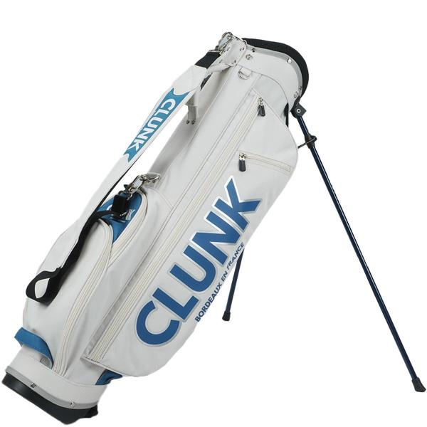 L06292 未使用品 CLUNK スタンドタイプ キャディバッグ 9.0型 CLUNK（クランク） カレッジ スタンドキャディバッグ : GDOゴルフ