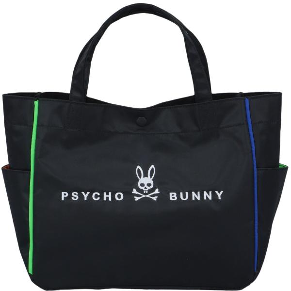 Psycho Bunny（サイコバニー） シルエットネオンロゴ ラウンドトート