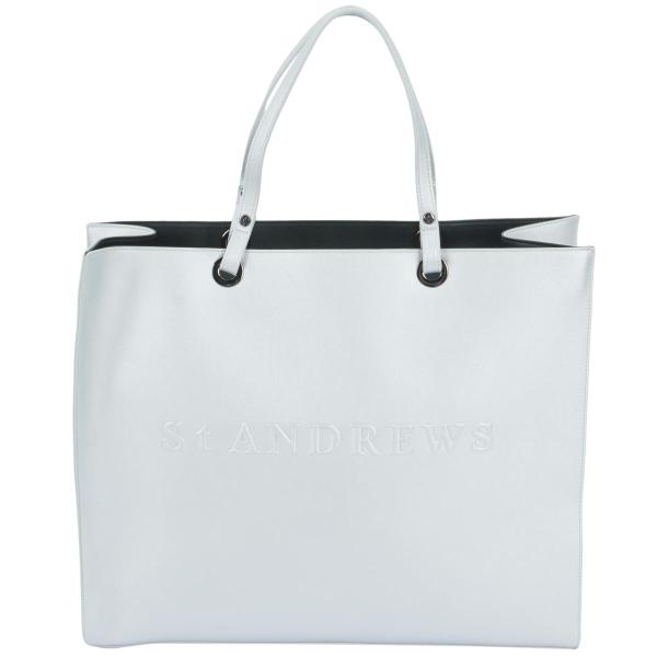 セント・アンドリュース St ANDREWS ロゴ エンボストートバッグ : GDO