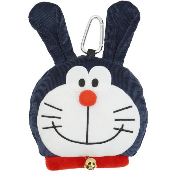 Jack Bunnyジャックバニーゴルフ×ドラえもんポーチ×どこでもドア50周年 Jack Bunny!!（ジャックバニー） ドラえもん 顔ポーチ : GDOゴルフ