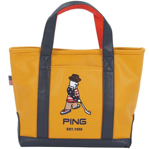PING（ピン） PING MR.PING 限定ラウンドトートバッグ : GDOゴルフ