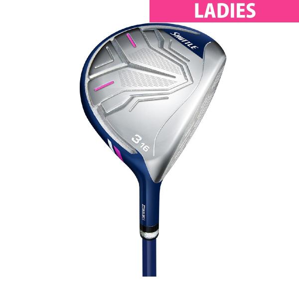 SHUTTLE レディース ゴルフクラブ　ドライバー　フェアウエイウッド Amazon.co.jp: 【レディース 女性 右用】 チタンドライバー入り