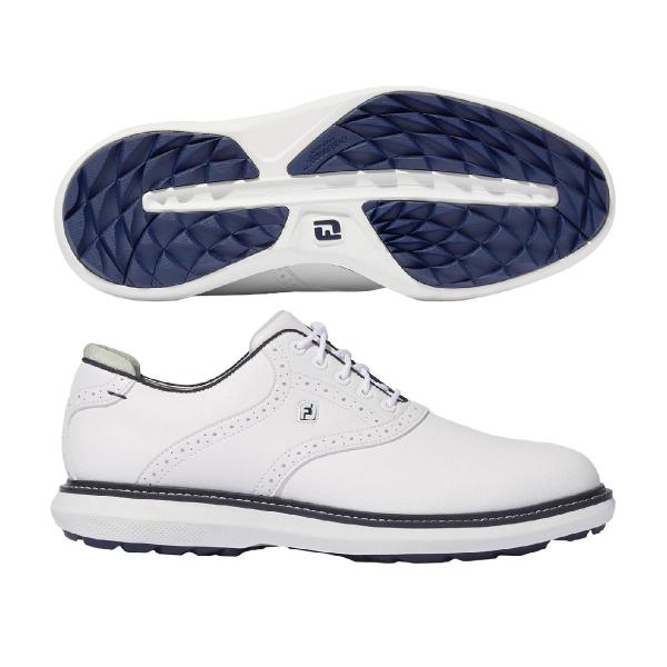 美品【フットジョイ トラディションズ スパイクレスゴルフシューズ 26.0】 FootJoy（フットジョイ） トラディションズ スパイクレスシューズ