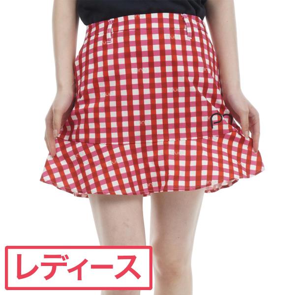 PING ピン 裾フレア ギンガムスカート レディス : GDOゴルフ