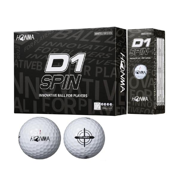 HONMA GOLF（本間ゴルフ） HONMA D1 SPIN ボール : GDOゴルフショップ