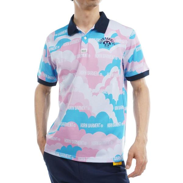 ホーンガーメント HORN G.M.T ジャカード半袖ポロシャツ :0000697772