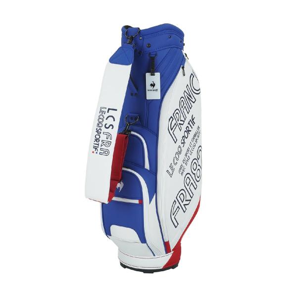 ルコック スポルティフ キャディバッグ ゴルフバッグ ビックロゴ トリコロール le coq sportif GOLF（ルコックスポルティフ ゴルフ） ルコック