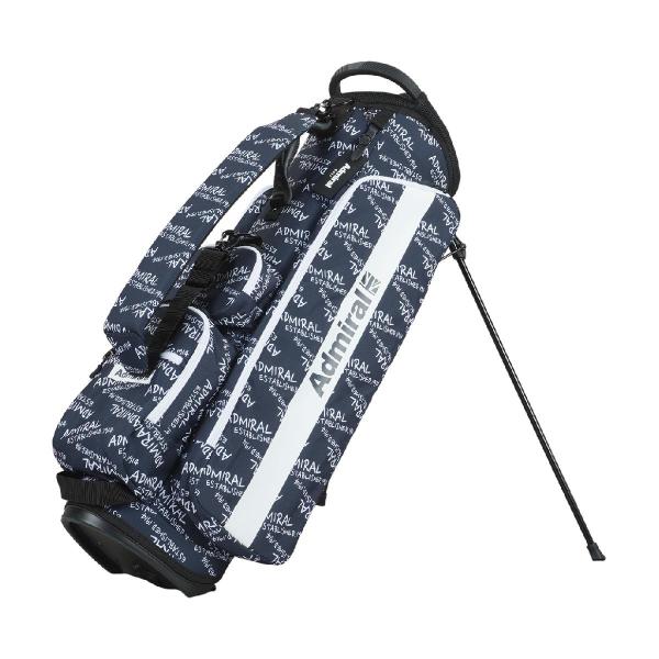 Admiral アドミラル モノグラム スタンドキャディバッグ : GDOゴルフ