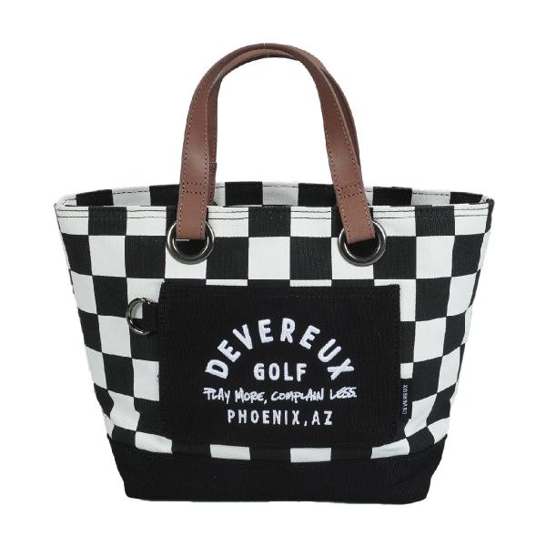 完売品デヴァローゴルフDEVERAUX GOLF チェック柄カートバッグ