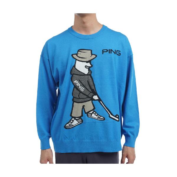 PING ピン Mr.PING クルーネックセーター : GDOゴルフショップ PING ピン Mr.PING クルーネックセーター : GDOゴルフショップ
