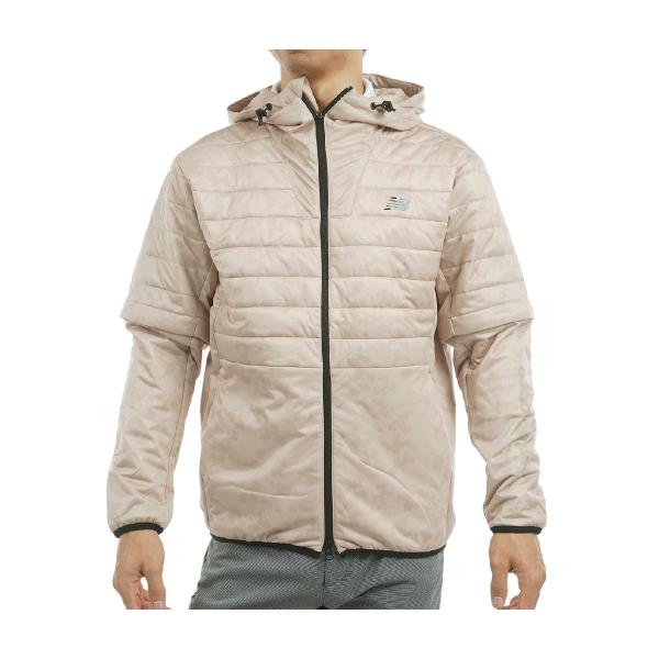 ★秋冬★ニューバラスゴルフ★パデットフルジップブルゾン★4/NV New Balance Golf ニューバランス ストレッチ 2WAY パデッド