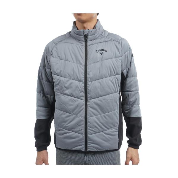 【キャロウェイ】人気DSPD×裏起毛素材 蓄熱 長袖ゴルフブルゾンジャケットLL Callaway キャロウェイゴルフ Golf 裏起毛 スターストレッチ