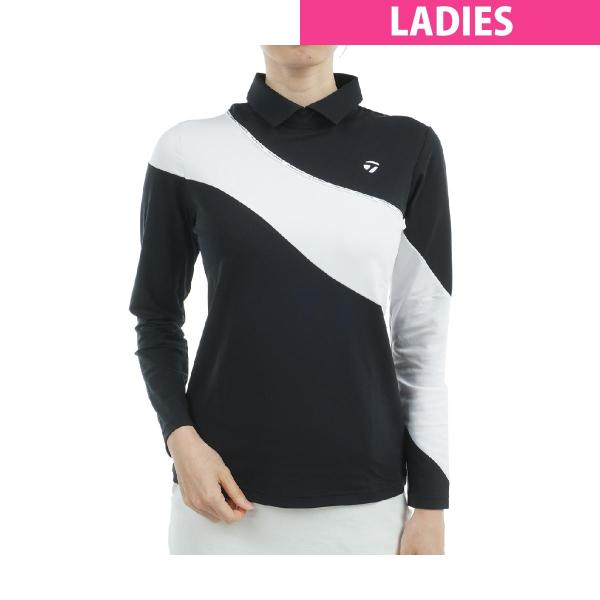 【新品未使用】TaylorMade テーラーメイド バイカラー 長袖シャツ TaylorMade テーラーメイド Taylor Made 裏起毛 ストレッチ ツアー TM