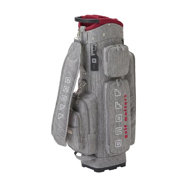 ONOFF オノフ 軽量キャディバッグ ゴルフバック　ベージュ ONOFF ゴルフ キャディーバッグ メンズ オノフ OB3624 軽量