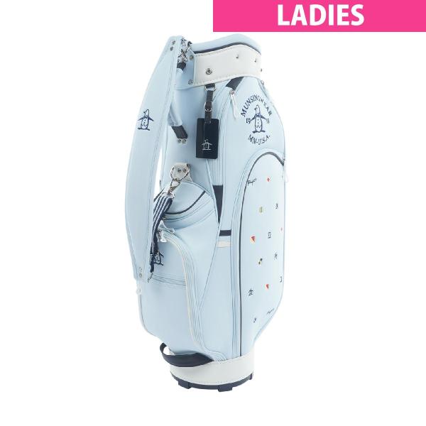 Munsingwear マンシングウェア フラッグ飛び柄 キャディバッグ