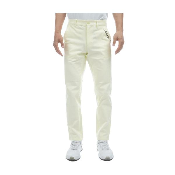 新品　ジャックバニー　パンツ　ストレッチ　テーパード　オフホワイト　サイズ4 Jack Bunny!!（ジャックバニー） ストレッチ テーパードパンツ : GDO