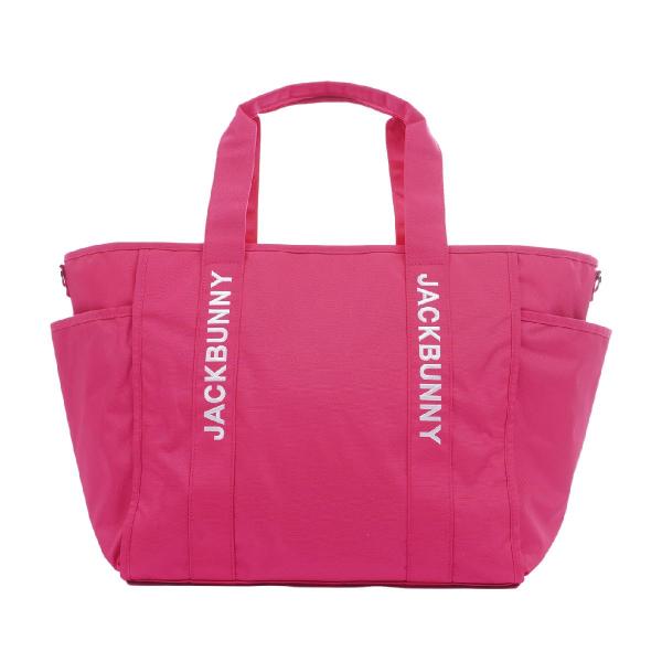 ジャックバニー　トートバッグ（ピンク）新品未使用 Jack Bunny!! ジャックバニー トートバッグ : GDOゴルフショップ