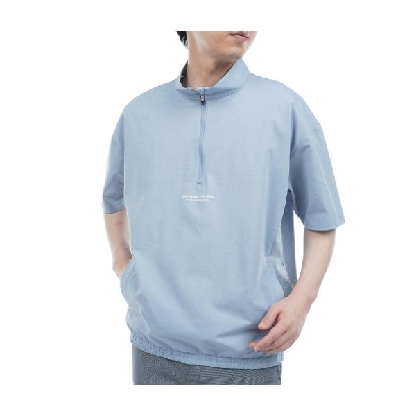 ユナイテッドアローズ UNITED ARROWS GOLF ハーフジップ半袖プル