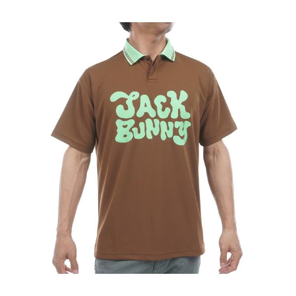 Jack Bunny!!　ジャックバニー　半袖ポロシャツ Jack Bunny!!（ジャックバニー） フルダルメッシュ 半袖ポロシャツ