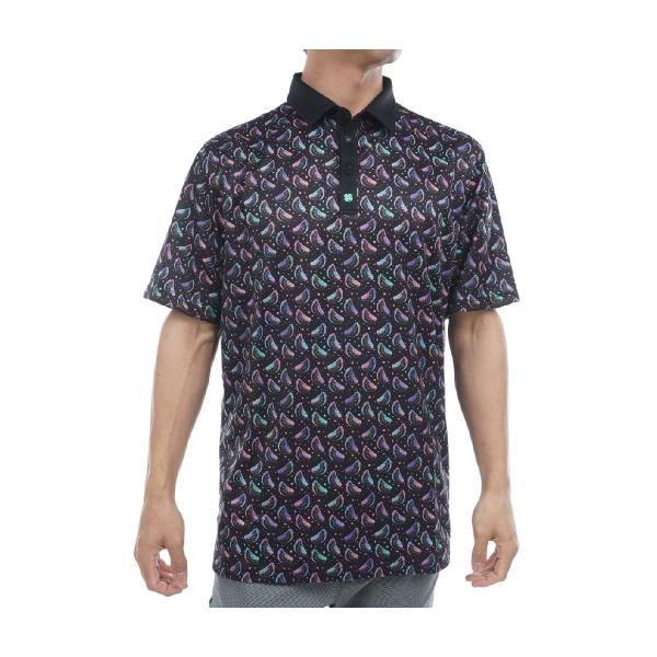 ブラック クローバー　BLACK CLOVER　LUCKY TACO 半袖ポロシャツ Black Clover（ブラッククローバー） ブラック クローバー BLACK