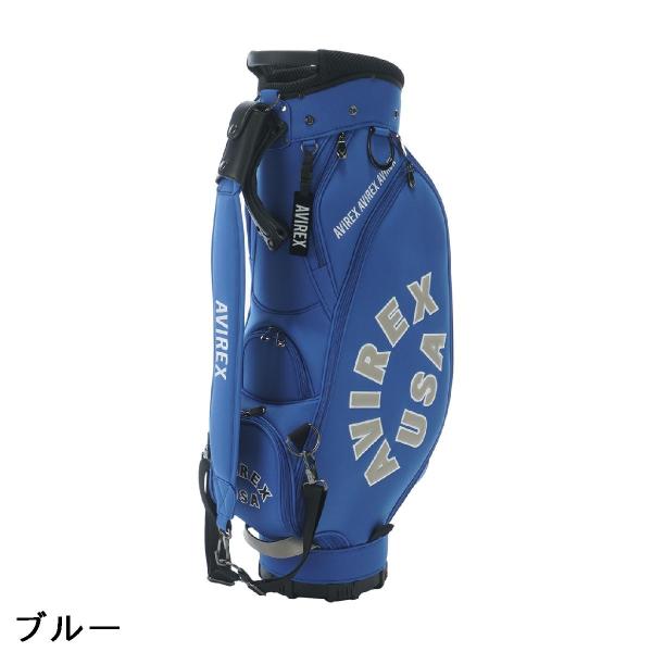 【美品】AVIREXゴルフバッグ　希少 アヴィレックス ゴルフ AVIREX GOLF シーズナルモチーフキャ