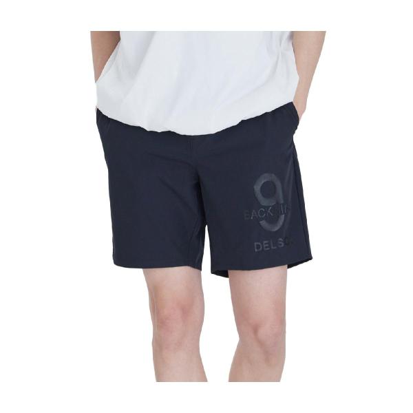 デルソルゴルフ　DELSOL GOLF　夏生地軽量 ロゴ入りハーフパンツ デルソルゴルフ DELSOL GOLF 夏生地軽量 ロゴ入りハーフパンツ : GDO