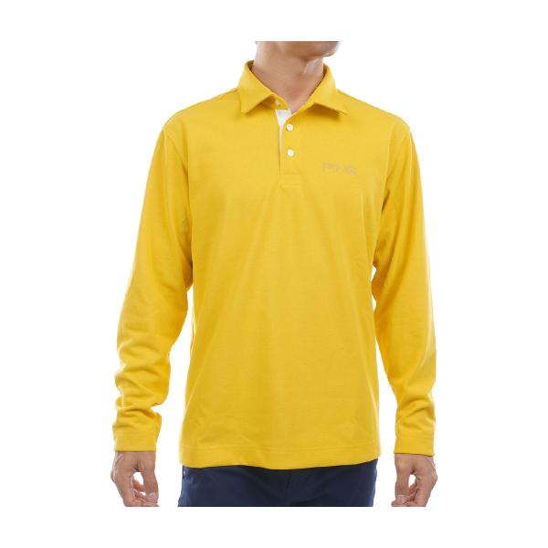 ピン　PING　ドライミックス長袖ポロシャツ PING（ピン） ドライミックス長袖ポロシャツ : GDOゴルフショップ