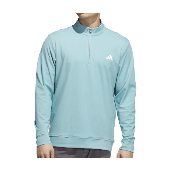 adidas（アディダス） ストレッチ ハーフジップ 長袖スウェット : GDO