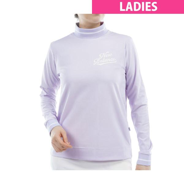 ニューバランス　New Balance　スムース両面ピーチ 長袖モックネックプルオーバー　レディス New Balance Golf（ニューバランスゴルフ） ニューバランス New