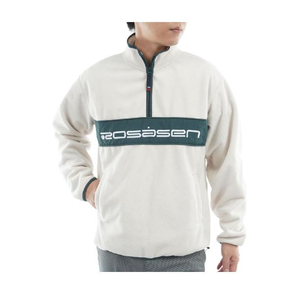 Rosasen（ロサーセン） ウォームシールドフリース ハーフジップ切替