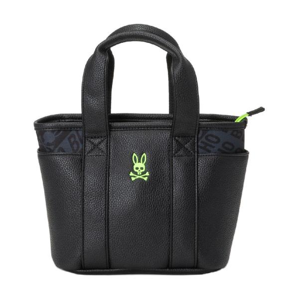 新品 サイコバニー Psycho Bunny カラフル トートバッグ ブラック 新品