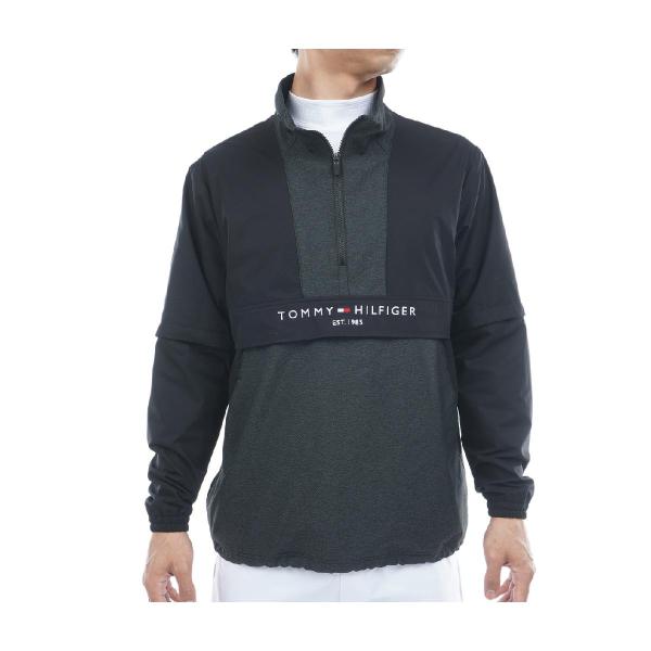 トミー ヒルフィガー ゴルフ TOMMY HILFIGER GOLF ストレッチ 2WAY 袖脱着 アノラックジャケット
