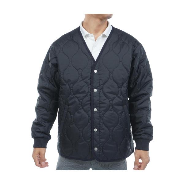 極美品極上品ニューエラ NEWERA メンズ 中綿ブルゾン ゴルフ M ブラック NEW ERA（ニューエラ） コート ジャケット NEW ERA GOLG/ニューエラ