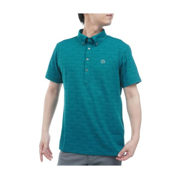 St ANDREWS セント・アンドリュース ロゴボーダージャカード半袖