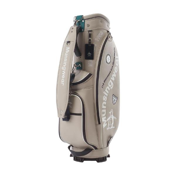 Munsingwear ゴルフバッグ即日発送可能　新品未使用品 Munsingwear（マンシングウェア） Munsingwear 9.0 カーブロゴキャディ