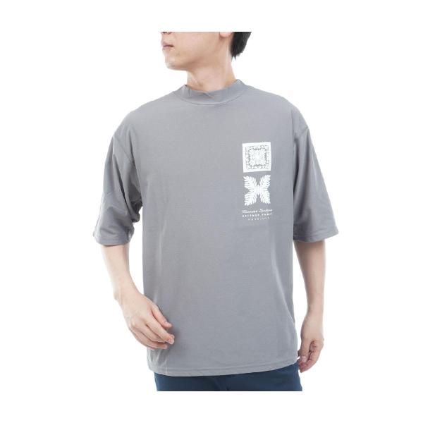 サルベージ パブリック コレパ SALVAGE PUBLIC Kolepa ストレッチ Nalu＆Turf サーフモックネック5分袖Tシャツ
